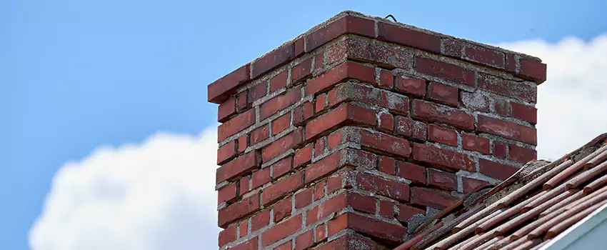 Brick Chimney Flue Installation in Portland, TX