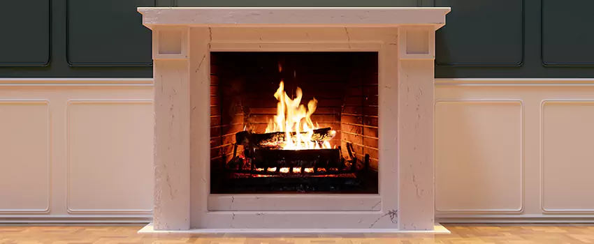 Decorative Electric Fireplace Installation in Portland, Texas