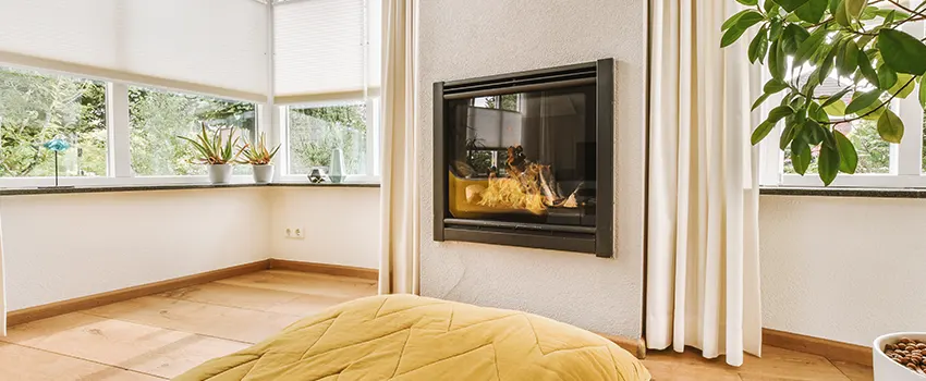 Residential Fireplace Ceramic Glass Installation in Portland, TX