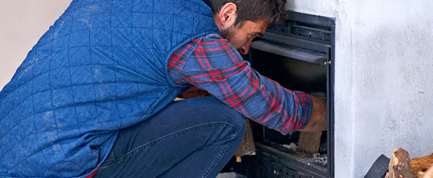 Gas Fireplace Inspection in Portland, Texas