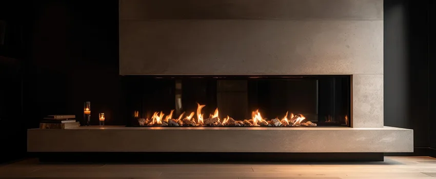 Gas Fireplace Ember Bed Design Services in Portland, Texas