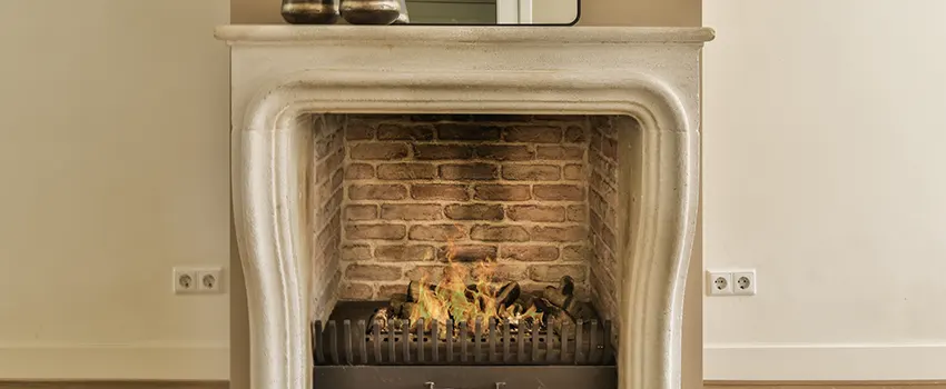 Vintage-style Fireplace Redesign in Portland, Texas