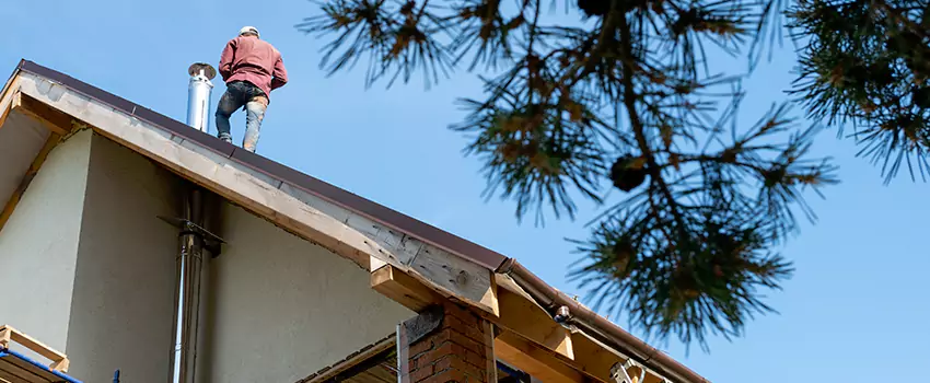 Prefab Chimney Flue Installation in Portland, TX