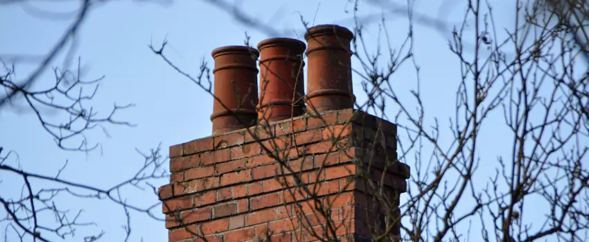 Chimney Crown Installation For Brick Chimney in Portland, Texas