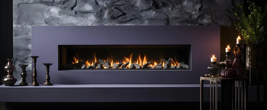Ember Bed for Ventless Gas Fireplace in Portland, TX